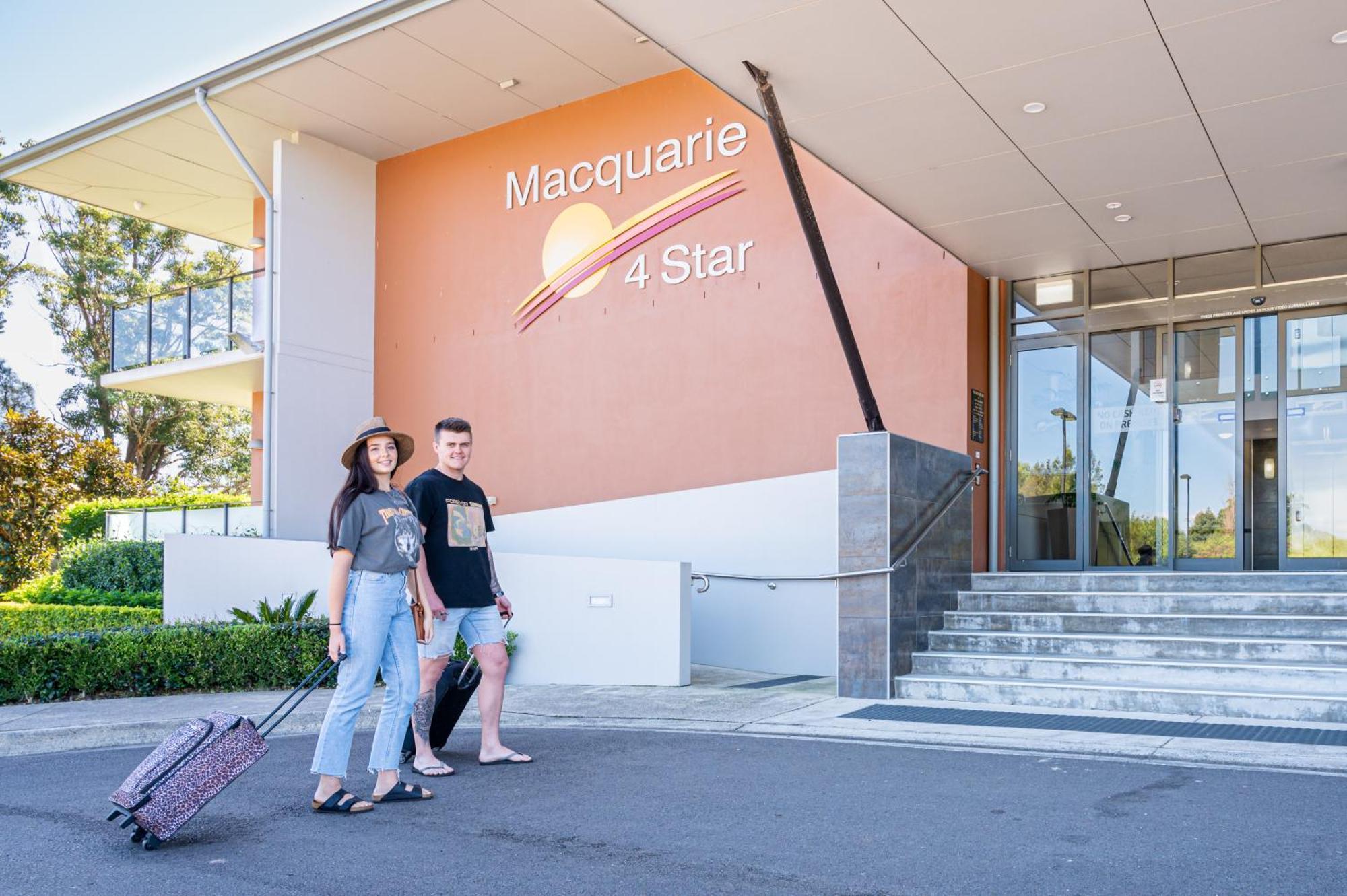 Macquarie 4 Star Motell Warners Bay Exteriör bild