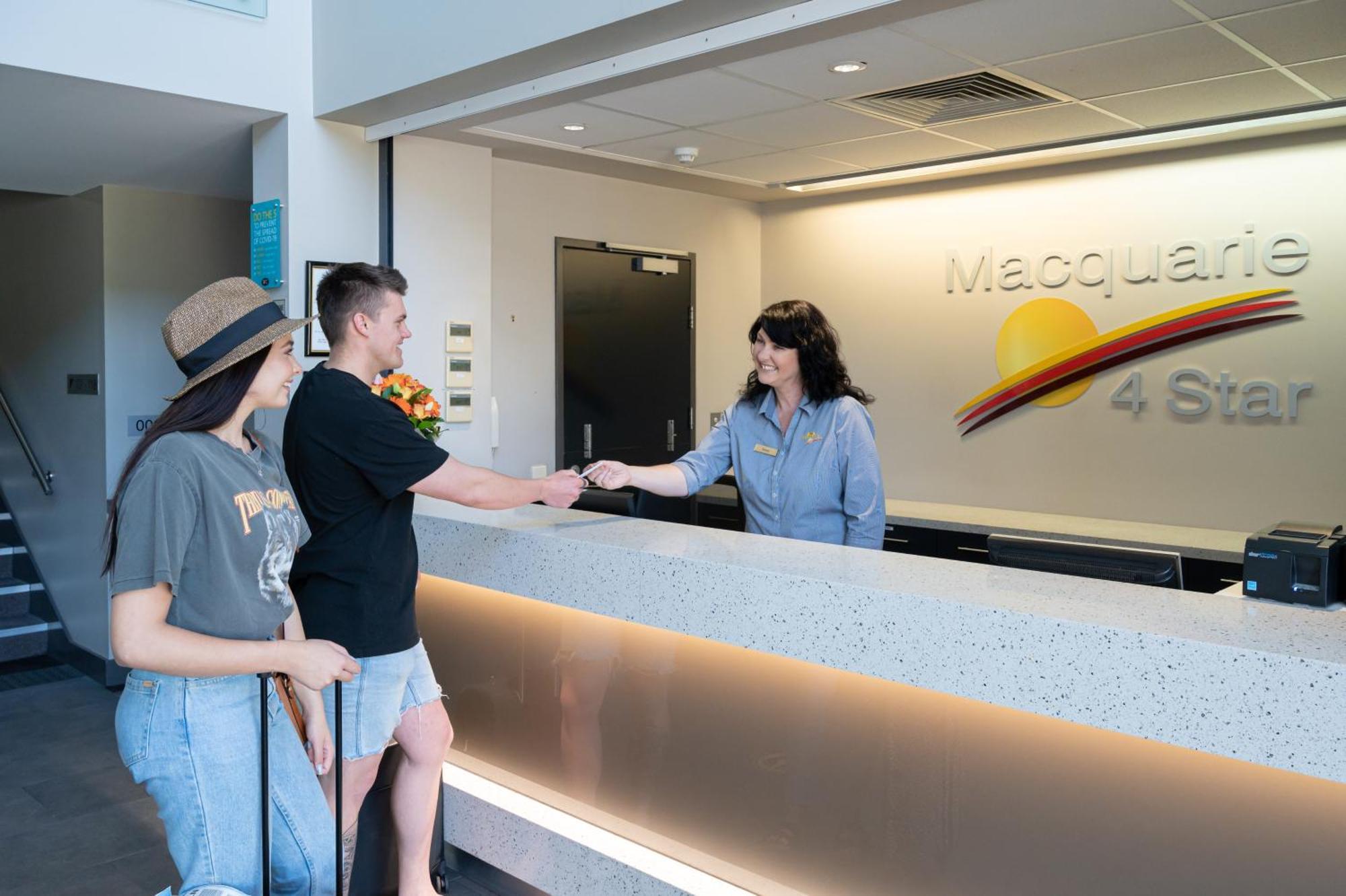 Macquarie 4 Star Motell Warners Bay Exteriör bild